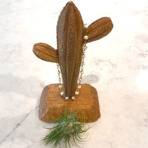 BOHO CACTUS WOOD FIGURE